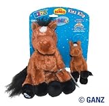 Webkinz Plush Brown Arabian Horse & Bonus Kinz Klip