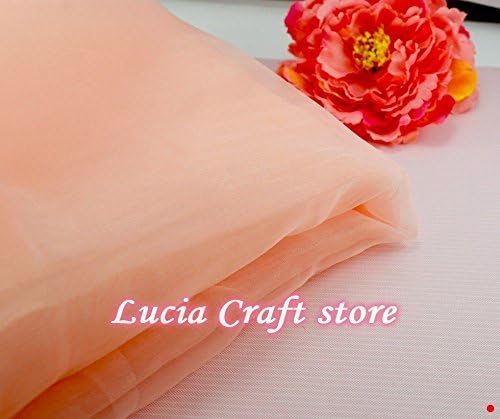150*100cm White , Black and Meat Pink for selecion Organza Matt yarn Clothing fabrics 1pc/lot (meat pink)
