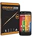 MOTO G SCREEN PROTECTOR, NUE DESIGNS TM [Motorola Moto G] - 9h Hardness Premium Tempered Glass Screen Protector Real Explosion-Proof/Anti-Scratch/Anti-Shatter/Oleophobic Coating/Ultra Clear - with Lifetime Replacement Warranty [1-Pack]