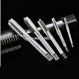 5 ピース hss マシン スクリュー ネジメトリックプラグタップ 3 ミリメートル 4 ミリメートル 5 ミリメートル 6 ミリメートル 8 ミリメートル m3-m8 セット新