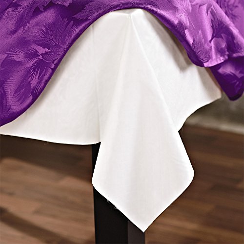 Protex Cut to Fit Table Pad Vinyl Table Cover with Flannel Backing, 52 x 108 Oblong (Rectangle)