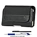 Premium Design Horizontal Belt Clip Magnetic Closing Flap Side Holster Pouch Case for iPhone 6 (4.7 inch) + A Bonus 4