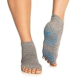 Gaiam Grippy Toeless Yoga Socks