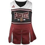 adidas Florida State Seminoles (FSU) Garnet Toddler Two-Piece Cheerleader Dress