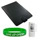 Leather Case and Screen Protector Shield for Amazon Kindle 2 Reading Device (Kindle N...