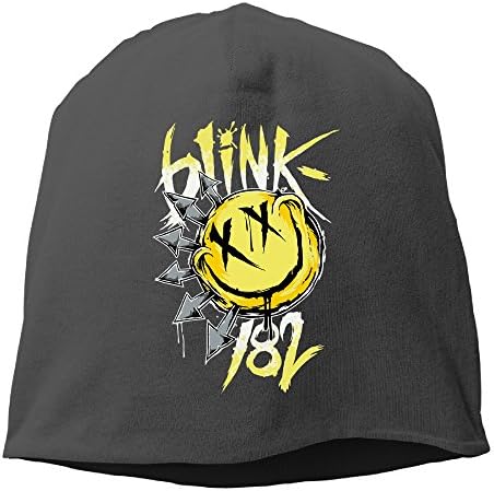 M Angel Blink-182 Unisex Skull Cap Warm Hat One Size Black