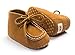 Baby Boy's Faux Suede Lace-up Prewalker Hi-top Toddler Shoes