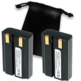 NIKON EN-EL1 / Minolta NP-800 Li Ion Equivalent Battery 2 PACK For Select Dimage & Coolpix Digital Cameras