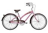 51Oomngk0sL. SL160  Nirve Lahaina Womens Single Speed Cruiser Bike (26 Inch Wheels, Pink Pearl)