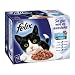 Felix So gut wie es aussieht Doppelt lecker Fisch Mix 12x100g Katzenfutter von Purina