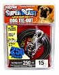 Prestige Super-Beast Dog Tie-Out, 15-Feet