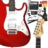 Rayfield(レイフィールド) エレキギター RST-320 初心者入門スタンダードセット /メタリックレッド