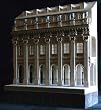 A Signed Dated Limited Edition Model of the Palais Royal in Paris By Timothy Richards A Signed Dated Limited Edition Model of the Palais Royal in Paris By Timothy Richards