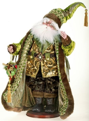 Mark Roberts Limited Edition Christmas Santa Verde