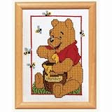 Eigenschaften Verachtert / Verachtert - Zählmusterpackung ´Disney Winni Puuh mit Honigtopf´, 13x18cm