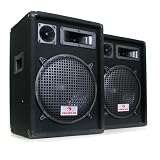 Produkt-Bild: Paar Auna 2x PW-1222 3-Wege PA Box Lautsprecher 12 1200 Watt