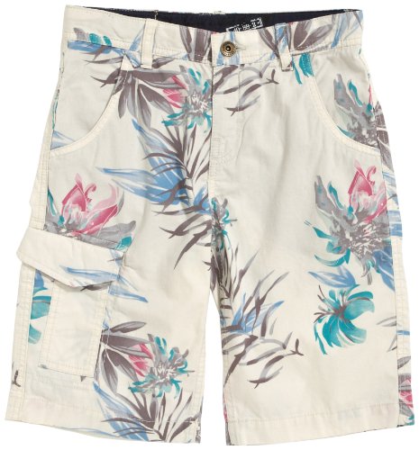 edc by ESPRIT Jungen Hose/ Short & Bermuda , All over Druck SR8522, Gr. 158 , Wei&szlig; (104 wh Preisvergleich