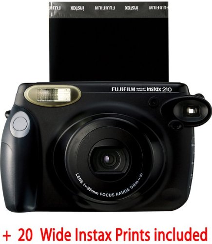 Fuji Fujifilm Instax 210 Instant Film Camera +20 Prints - 1 Twin Pack of Film