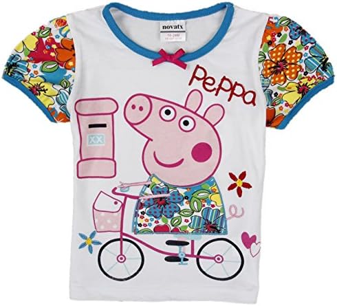 Eowsrzm Little Gril's T Shirt, Short Sleeve, Girl Clothing,5t