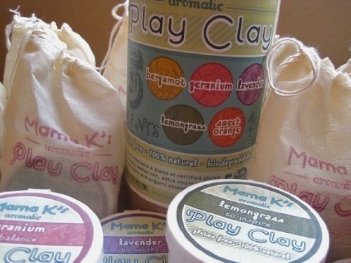 Mama K's Aromatic Play Clay (Gluten Free) 5 4oz. Tubs