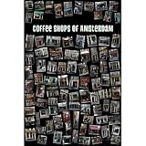 Coffee Shops Amsterdam Poster Pot marijuana bar - 24x36