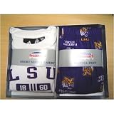 LSU Tigers NCAA Youth All Over PJ Pants/SS Tee Pack