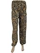 Womens Bohemian Black Capri Baggy Yoga Trouser Harem Pants 42"