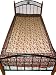 Ethnic Khaki Brown Floral Print Bedding Cotton Bed Cover Sofa Throw Twin