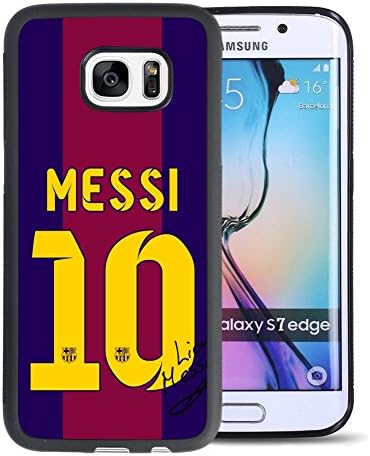 Lionel Messi TPU and PC Samsung Galaxy S7 Edge Case-Black