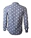 G Zap Men's Long Sleeve Button Down Patterned Top