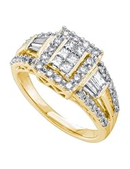 1.02CTW DIAMOND INVISIBLE RING