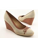 EASY SPIRIT Angelika New Platforms Wedges Beige, Khaki, Tan Womens