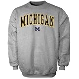 Michigan Wolverines Ash Mascot One Sweatshirt