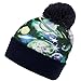 E-Flag Pom Pom Beanie Glaxy Print (Blue)
