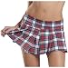 Plaid Skirt(WHITE,S/M)