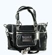 Coach Poppy Leather Multifunction Business Shopper Bag Purse Tote 14370 Onyx Black