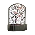 HoMedics EnviraScape Island Gardens Illuminated Relaxation Fountain - Brown