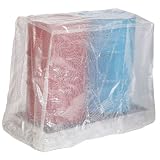 New Pig PAK443 Polyethylene Spill Pallet Tarp, 55" Length x 31" Width x 40" Height x 12 mil Thick, Clear