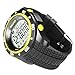 DMYEC Outdoor Sport Watch IP68 Waterproof Running Watch One Year Long Standby(Yellow)