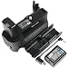 DSTE Pro VG-6500 VG6500 Vertical Battery Grip + NP-FW50 for Sony A6500 Digital Camera as NP-FW50