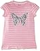 Hatley Girls' Graphic Tee Pretty Butterfly