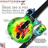 Tie Dye WraptorSkinz Skin fits XBOX 360 & PS3 Guitar Hero III Les Paul Controller (GUITAR NOT INCLUD