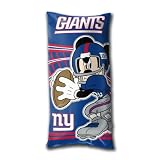 BSS - New York Giants NFL Mickey Folded Body Pillow (18in x 36in)