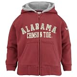 Alabama Crimson Tide Toddler Crimson Dodger Full Zip Hoody Sweatshirt