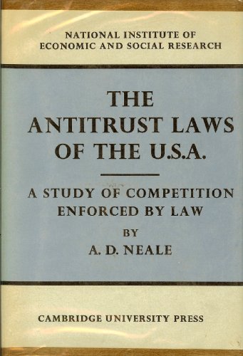 The Antitrust Laws of the United States of America