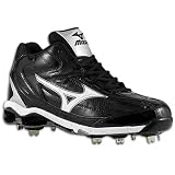 Mizuno 9 Spike Classic G5 Mid Metal Baseball Cleat Mens