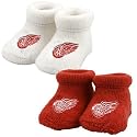 Detroit Red Wings Infant 2-Pack Bootie Socks