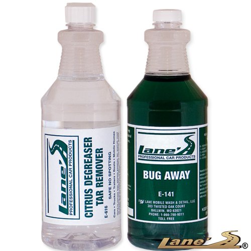 Lane's Car Products Tar & Bug Remover Kit - 16 oz