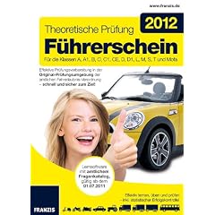 Theoretische F�hrerscheinpr�fung 2012