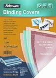 Produkt-Bild: Fellowes 5376001 PVC Deckbl&auml;tter, 150 Mikron, transparent